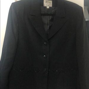 Le Suit Black blazer with beads